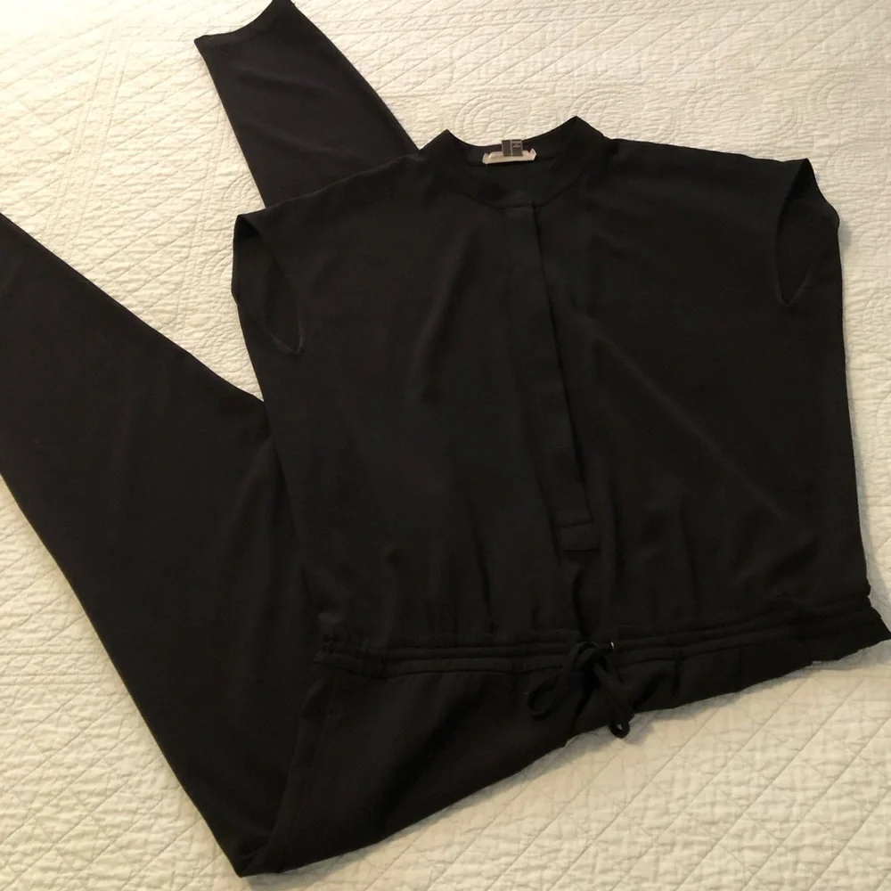 Vince black jumpsuit. Size 10.